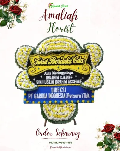 Papan Bunga Duka di Sri Mulya